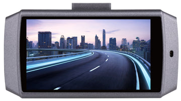 AgfaPhoto Realimove KM800 2.7K Ultra HD Dash Cam with LCD Screen, 150 Degree Wide Angle Lens, G-Sensor, Motion Detection and Parking Monitor
